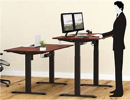 Image result for Electric Desktop Standing Desk