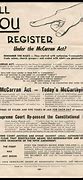 Image result for McCarran Internal Security Act