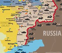 Image result for War in Ukraine Latest Map