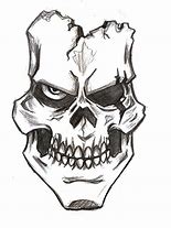 Image result for Cool Gangster Skull Drawings