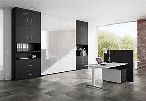 Image result for Modern Office Storage Cabinet