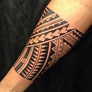 Image result for Polynesian Arm Sleeve Tattoo