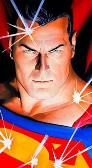 Image result for Superman Portrait Alex Ross