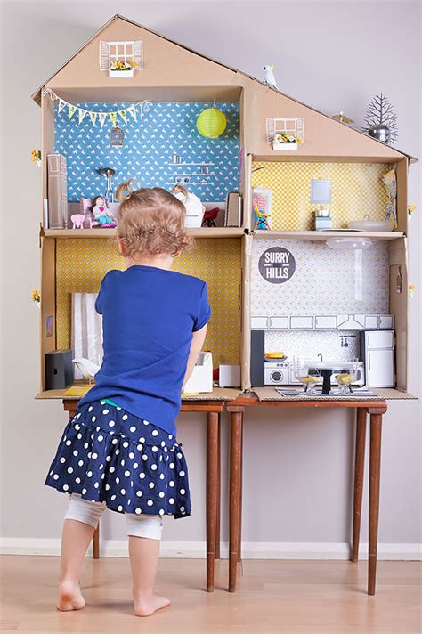 5 ways to make a dollhouse   Petit & Small