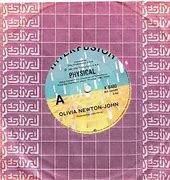 Image result for Olivia Newton-John Physical CD Label