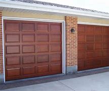 Image result for Wood Double Garage Door