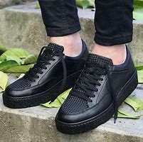 Image result for Black Casual Sneakers