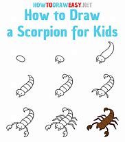 Image result for Scorpio Drawings Easy