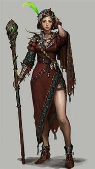Image result for Female Wizard Dnd Character Art