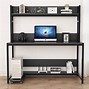 Image result for Staples L-shaped Desk with Hutch