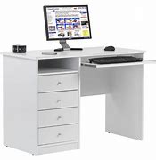 Image result for White Student Desk with Drawers