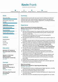 Image result for Senior Accountant Resume Examples
