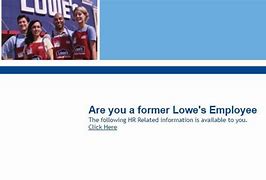 Image result for Lowe's Employee Portal