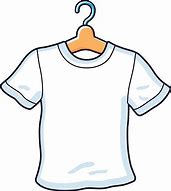 Image result for T-Shirt On Hanger Clip Art