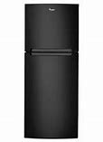 Image result for Whirlpool Black Top Freezer Refrigerator