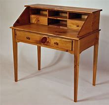 Image result for Antique Wooden Writing Desk