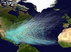 Image result for Atlantic Ocean Hurricane Belt