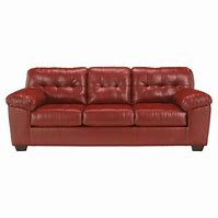 Image result for Red Leather Sofa Ashley Furniture
