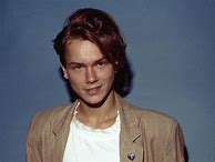Image result for River Phoenix Black and White