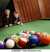 Image result for Seniors Playing Pool