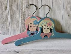 Image result for Vintage Clothes Hangers Children's