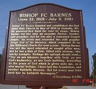 Image result for Rev F.C. Barnes Casket