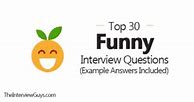 Image result for Fun Interview Questions