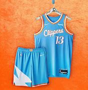 Image result for Clippers Blue Jersey