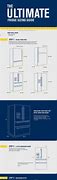 Image result for Refrigerator Sizes Chart