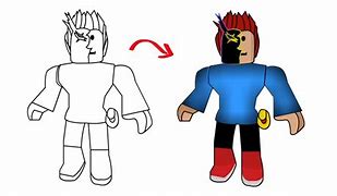 Image result for Roblox Minifigure Sketch YT