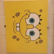 Image result for C D Painting Spongebob