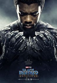 Image result for Black Panther Marvel Movie Poster