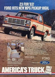 Image result for Vintage Ford Ad