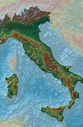 Image result for Italy Topography