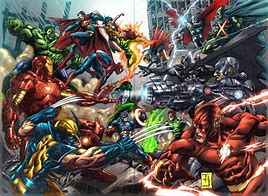 Image result for Marvel Vs. DC deviantART