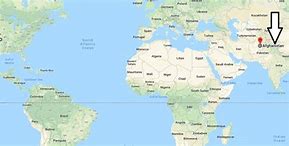 Image result for Afghanistan Location On World Map