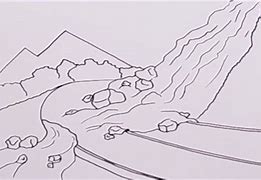 Image result for How to Draw Landslide