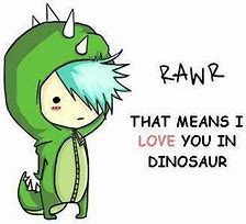 Image result for Funny Love Cartoon Dinosaurs