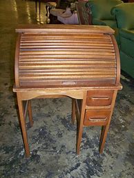 Image result for Old Antique Roll Top Desk