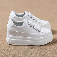 Image result for White Chunky Platform Sneakers