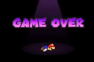 Image result for Super Mario Game Over Screen