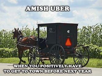 Image result for amish uber