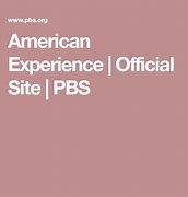Image result for American Experience Poster
