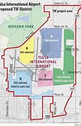Image result for Tulsa International Airport Map