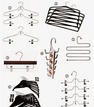 Image result for Space Saver Shirt Hangers
