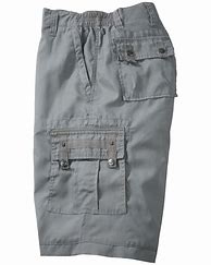 Image result for Haband Mens Mountaineer 6 Pocket Cargo Shorts, Khaki, Size 42