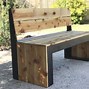 Image result for Wooden Garden Bench Ideas
