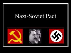 Image result for German-Soviet Nonaggression Pact