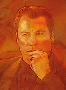 Image result for John Travolta in Black Suit