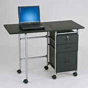 Image result for Computer Table On Wheels